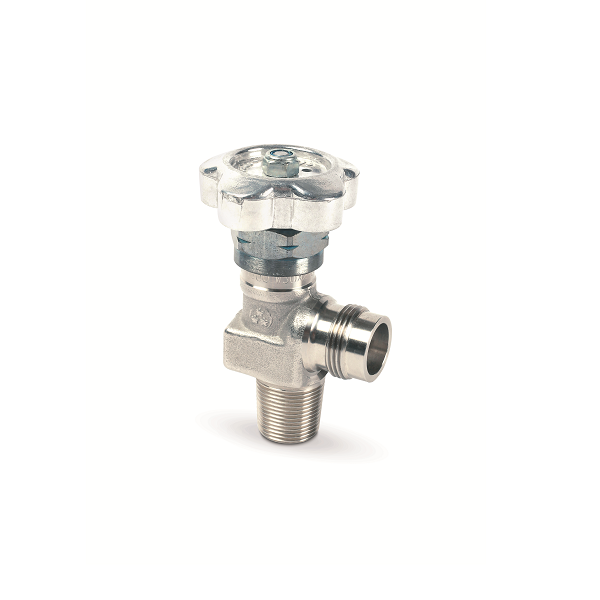 Packed cylinder valve for NO gas mixtures - D113